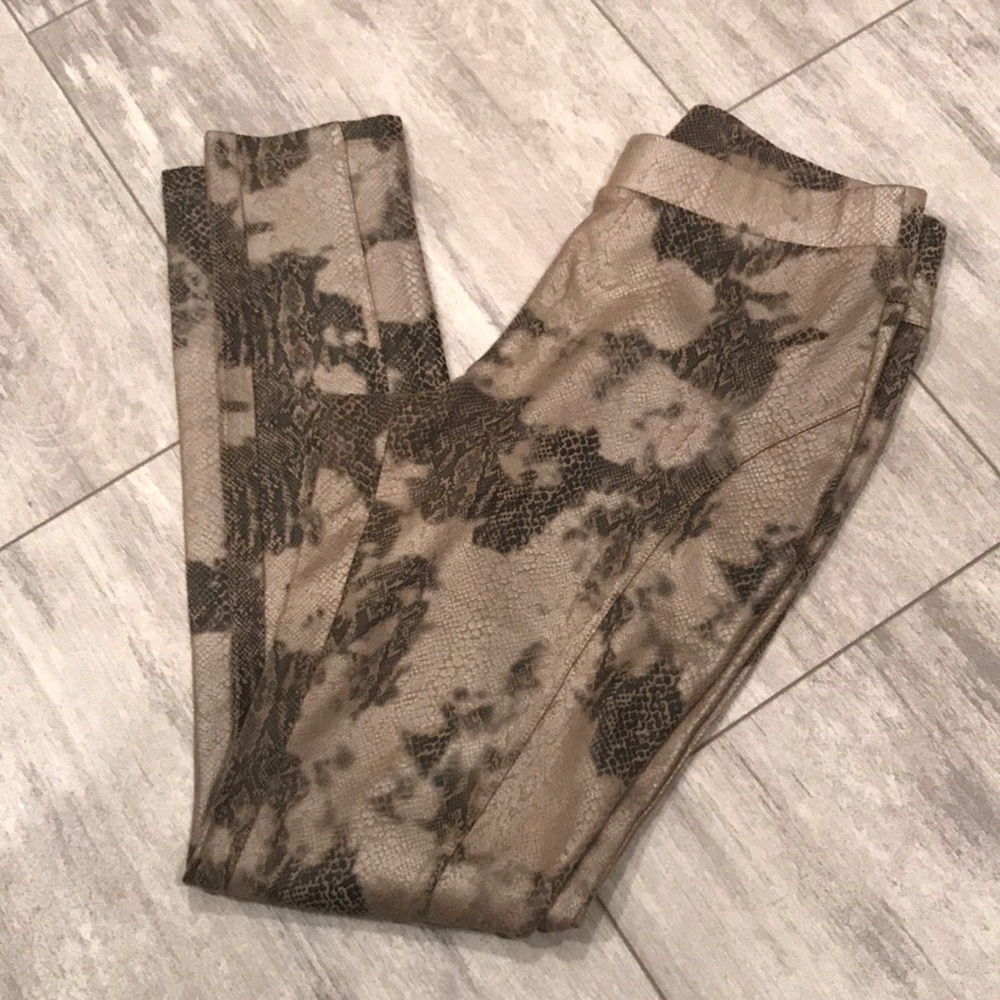 Philosophy Snake Skin Leggings